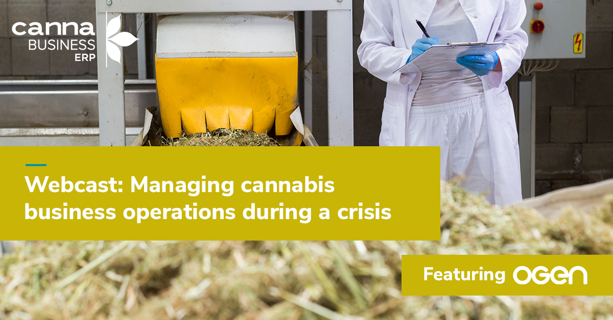 Webcast: Managing cannabis business operations during a crisis